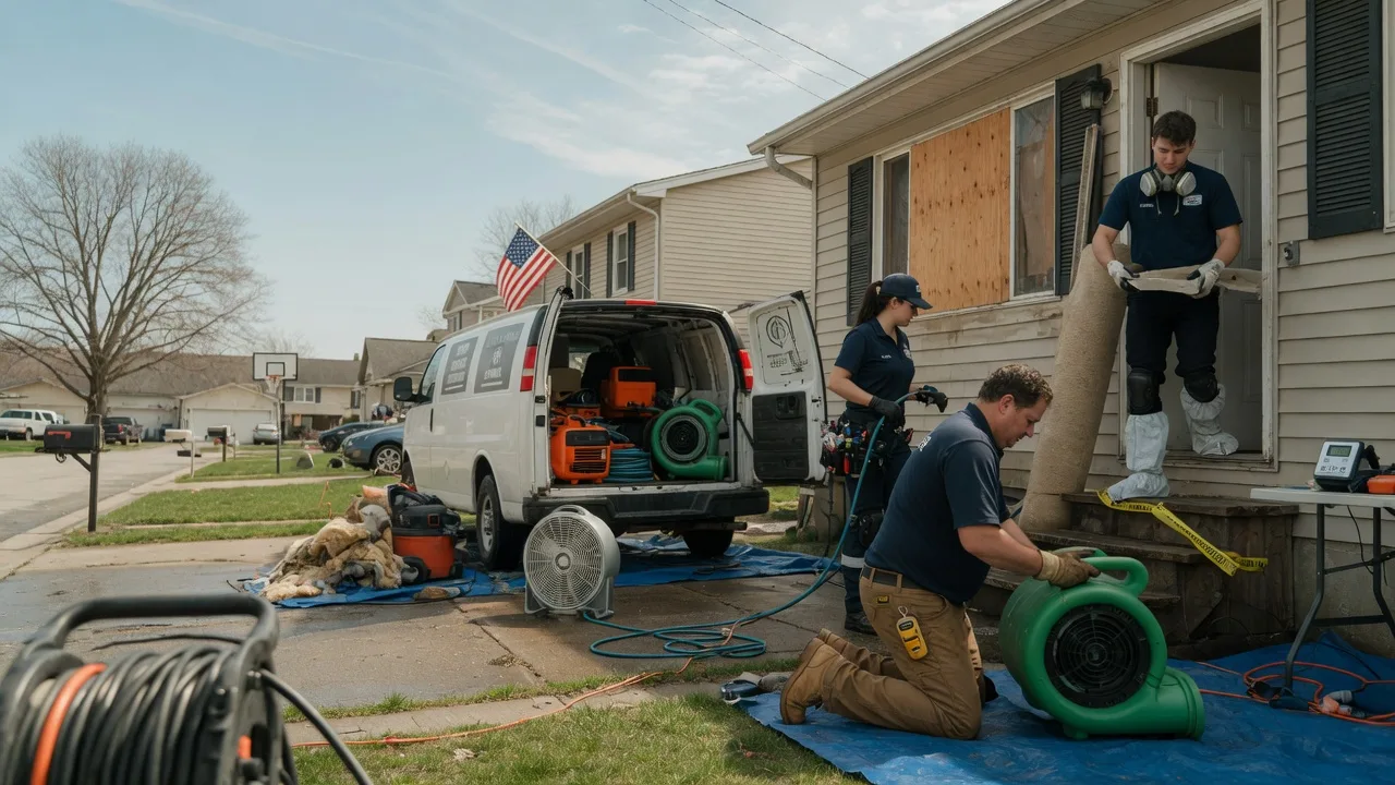 Water Damage Restoration in Sweetwater, OK near me